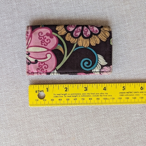 Vera Bradley | Retired Mod Floral Pink Small Card Holder - Picture 8 of 8